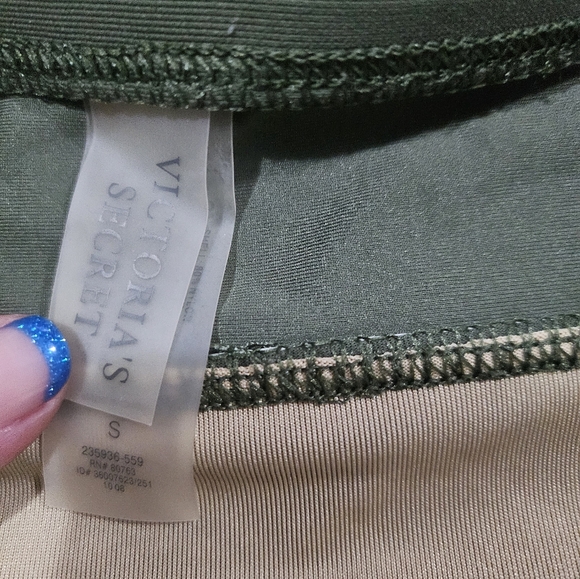 Victoria's Secret Olive Green Bikini Bottom Size Small - Picture 4 of 4